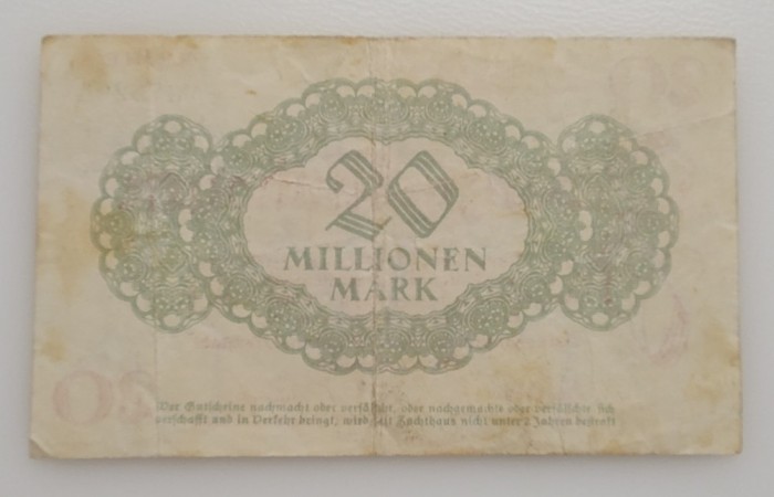 Germania - 20 Milioane Mark 1923