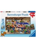 Ravensburger Airplane &amp; Train Repairs 2x24pcs (12004044)