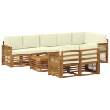 vidaXL Seturi de canapele Lemn Solid de Acacia 3384536