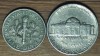 SUA / USA - set de colectie - 5 + 10 cents / nickel + dime - presedintii Jefferson & Roosevelt, America de Nord