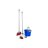 Cumpara ieftin Galeata 13 l set gospodina 7 piese (galeata, matura+coada, mop+coada, perie frecat, burete canelat) DSH 491559