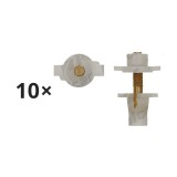Set 10 surub fixare VW GOLF II (19E/1G), 83-1992, fixare permanenta, 10 bucati,