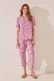Women&#039;secret pijama culoarea violet, 4859418