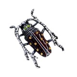 Cumpara ieftin Brosa retro cu email Beetle