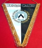 Fanion (produs oficial) fotbal - UDINESE CALCIO (Italia) - folie de protectie si dimensiuni mari 36x26 cm