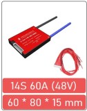 BMS baterie Li-ion 14S 60A (48V)