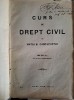 Curs de Drept Civil- Cantacuzino