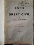 Curs de Drept Civil- Cantacuzino