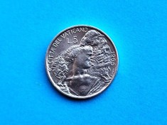 5 Lire 1966 Vatican-UNC-RAR-in realitate arata bine!