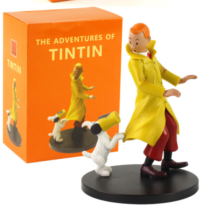 Figurina the Adventures of Tintin 18 cm rain