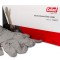 Manusi de protectie de nitril de unica folosinta, Marimea L, gri, pachet 50 bucati, lungime 300mm, grosime 0.2 mm, Brand COLAD