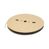 Tub termocontractabil negru 2.5 mm, rola 200 m pentru izolatie cabluri