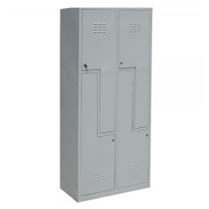 VESTIAR METALIC CU 4 USI Z, 775x450x1800 mm (LxlxH), ECO+