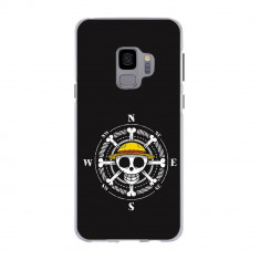 Husa compatibila cu Samsung Galaxy S9 Silicon Gel Tpu Model One Piece Logo