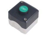 Casetă de comandă Harmony XB5 cu 1 buton IP66 plastic