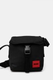 HUGO borseta culoarea negru, 50522322