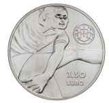 Portugalia 7.50 Euro 2016 (comemorativa: Eusebio) Argint 13.5g/500, 33 mm, KM-884 UNC !!! (necirculata)