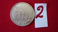 25000 LEI 1946 ARGINT (2) foto