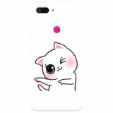 Husa silicon pentru Xiaomi Mi 8 Lite, Cute Kitty