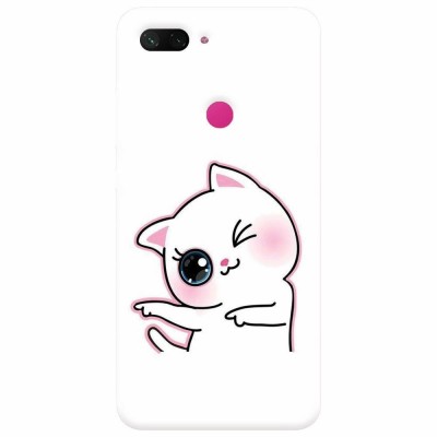 Husa silicon pentru Xiaomi Mi 8 Lite, Cute Kitty foto