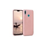 Husa pentru Huawei Y9 (2019), Silicon, Rose Gold, 46533.31
