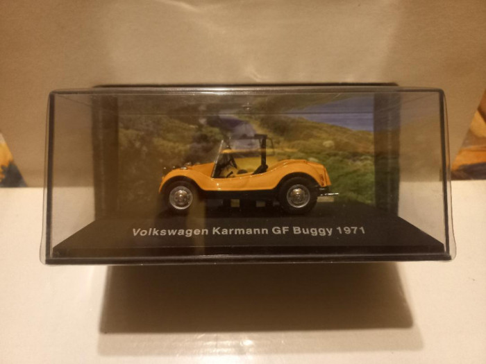 Macheta Volkswagen Karmann GF Buggy - 1971 1:43 Deagostini Volkswagen