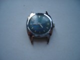 Ceas dame mecanic sovietic Slava 17 jewels, cadran verde, defect, cheita blocata, Analog, Casual, Inox