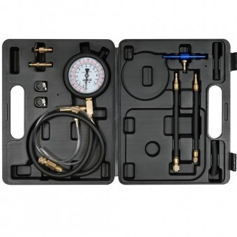 Tester presiune injectie motoare benzina 10 piese, 0-100 psi foto