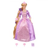Papusa printesa cu par lung, 34 cm, accesorii