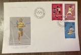 C12 - FDC Romania - Jocurile Olimpice de vara - Seul - preolimpiada - LP1203 - 1988