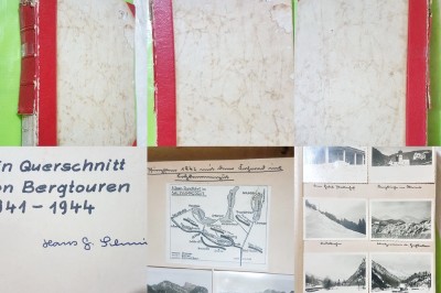 F986-Tururi de munte-Splendid Album familie Germania 1941-1944 Alpii Austriei. foto