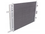 Condensator climatizare Kia Soul, 02.2009-02.2014, motor 2.0, 104 kw benzina, cutie manuala/automata, full aluminiu brazat, 535(505)x410(395)x12 mm,