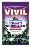 Bomboane Coacaze Negre cu Vitamina C Fara Zahar 60g Vivil