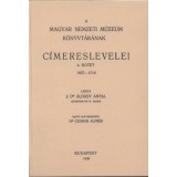 A Magyar Nemzeti M&uacute;zeum k&ouml;nyvt&aacute;r&aacute;nak c&iacute;mereslevelei IV. 1657-1716. - &Aacute;ld&aacute;sy Antal