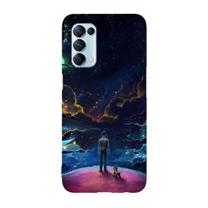 Husa compatibila cu Oppo A15s model This is the whole world, Silicon, TPU, Viceversa