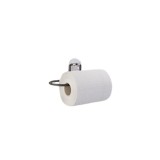 Cumpara ieftin Suport din metal pentru hartie igienica, prindere prin lipire, negru mat, SY080B, 135 mm