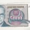 bnk bn Iugoslavia 5000 dinari 1992 circulata