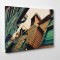 Tablou canvas : Case din lemn