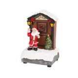 Decoratiune Craciun cu LED, tip scena 13 x 9 x 6 cm-Tip Model 3