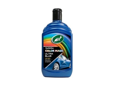 Solutie polish auto Turtle Wax Color Magic Dark Blue (albastru) 500ml foto