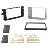 Rama adaptoare 2DIN Connects2 pentru Toyota Auris 2007-2013, gri inchis