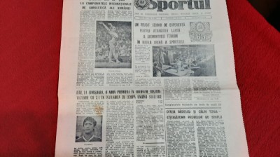 Ziar Sportul 24 04 1986 foto