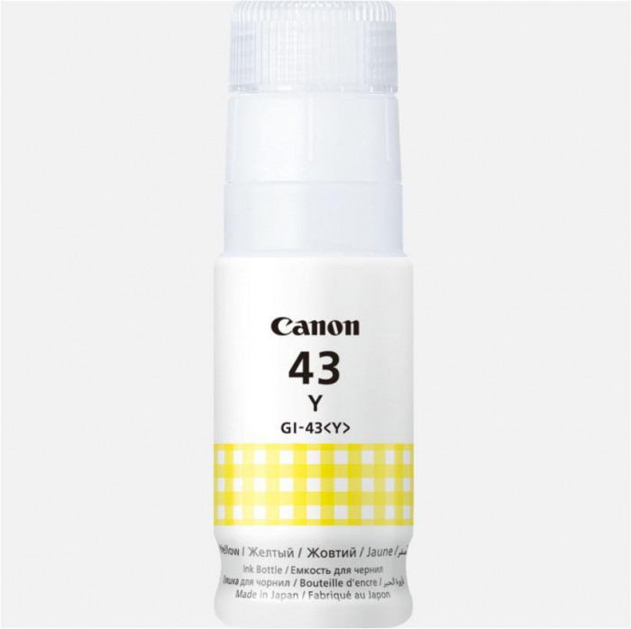 Canon gi-43 yellow inkjet bottle