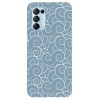 Husa compatibila cu Oppo A15s model Blue Clouds, Silicon, TPU, Viceversa, Transparent, Carcasa