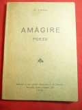 C.Turai - Amagire - Prima Ed. 1928 -Ed.Bucovina IE Toroutiu ,64 pag