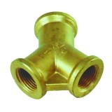 Distribuitor alamă tip Y, 2 căi, 3/8 inch - Udare eficientă