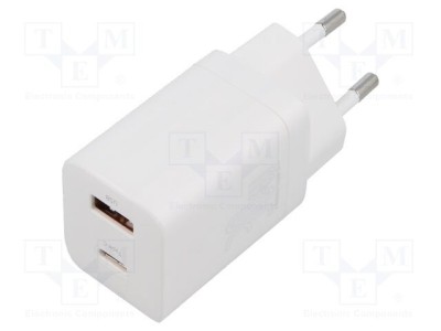 BASEUS Alimentator plug-in 5-20V 30W USB-C alb foto