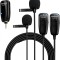 Microfon Lavaliera dubla Omnidirectionala Wireless UHF, Xiaokoa