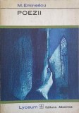 Poezii Mihai Eminescu, Editura Albatros, 1973, Colectia Lyceum, 310 pagini, Carte Beletristica Poezie