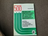 Liviu Pirsan - 500 Probleme pregatitoare de algebra si analiza matematica